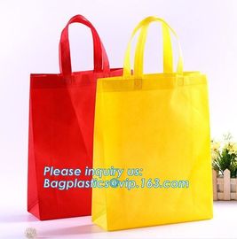 eco friendly non woven bag, Custom logo printed yellow non woven gift pouch drawstring non woven bag, BAGEASE, PAK, PKG supplier