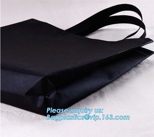 Customized Non Woven Shopping Bag Logo Printing Non Woven Bag With Tote, gift advertisement Reusable non woven shopping supplier