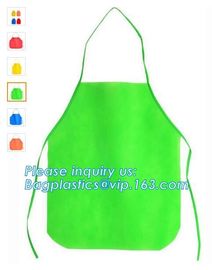 fabric apron, texitile apron, woven apron, children apron, non woven cap, noon woven aprons, aprons supplies, bakery apr supplier