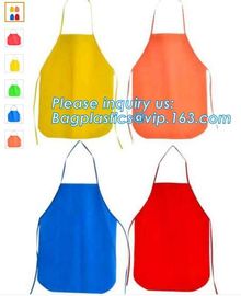 fabric apron, texitile apron, woven apron, children apron, non woven cap, noon woven aprons, aprons supplies, bakery apr supplier