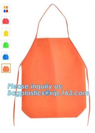 fabric apron, texitile apron, woven apron, children apron, non woven cap, noon woven aprons, aprons supplies, bakery apr supplier