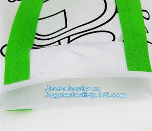 Customized Eco Friendly Non Woven Bag Reusable Shopping Bag, custom logo non woven bag none woven shopping bag gift fabr supplier