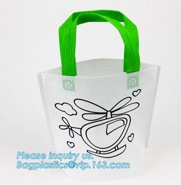 Customized Eco Friendly Non Woven Bag Reusable Shopping Bag, custom logo non woven bag none woven shopping bag gift fabr supplier