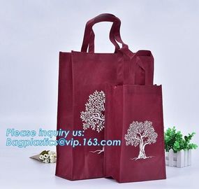 100% biodegradable non woven bag, custom color bag eco friendly recyclable grocery non woven bag shopping bag, bagease supplier