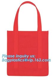Custom Promotional shopping tote fabric polypropylene laminated pp non woven bag， Hot Sale Cartoon Style Foldable Non Wo supplier