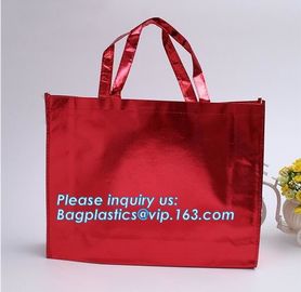 Customized printing recycled promotional shopping tote lamination pp non woven bag, Popular Items Printing Shopping Plas supplier