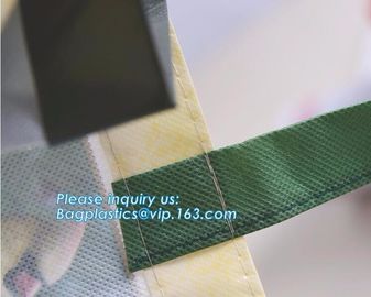 Promotional Custom Logo Printed Non Woven Bag, Non Woven Shopping Bag, Factory price rpet non woven bag black woven bag supplier