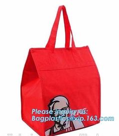 Factory price rpet non woven bag black woven bag, OEM Production Hot Sale Non Woven Bags Customized, fabric recycled fas supplier