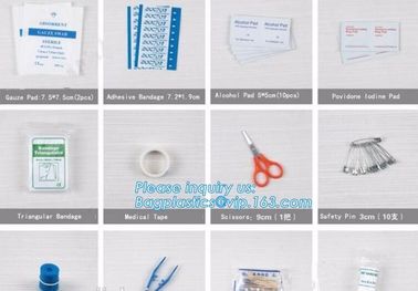 kit packing bags, emegency pack, fabric recycled fashion customized non woven bag, Non-woven Material and Handled Style supplier