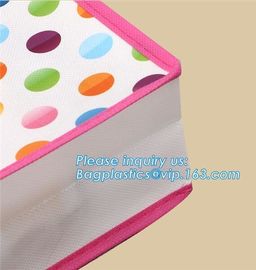 Non-woven Material and Handled Style easy carry foldable non woven bag, eco-friendly reusable fabric non woven bag, bage supplier