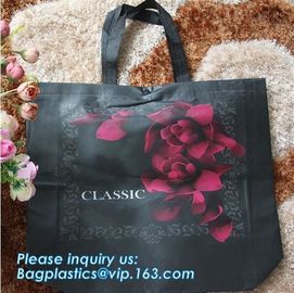 customized promotional laminated gift shopping tote polypropylene pp non woven bag, Fashional hot sale reusable tnt tnt supplier