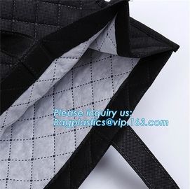 Fashion Laser Non Woven Bag with Customized Printing Metallic Shopping Tote Bag, handbags tote bag custom non woven bag supplier