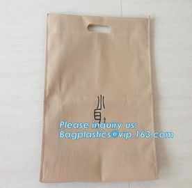 pp non woven bag non woven shopping bag non woven bag, heat seal non woven bag d cut handle cheap garment bag, bagease supplier