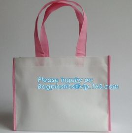 Promotional custom fabric reusable shopping bag metallic laminated non woven bag, Machine Made Heat Seal Eco Friendly No supplier