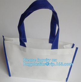 Promotional custom fabric reusable shopping bag metallic laminated non woven bag, Machine Made Heat Seal Eco Friendly No supplier