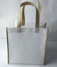 Promotional custom metallic laminated non woven bag, fabric reusable shopping bag, OEM Production Hot Sale Non Woven Bag supplier