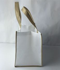 Promotional custom metallic laminated non woven bag, fabric reusable shopping bag, OEM Production Hot Sale Non Woven Bag supplier