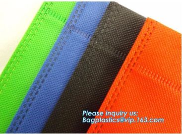 Factory Promotional Custom Logo printed Non Woven Bag， Fashional hot sale reusable tnt tnt laminated non woven bag, pak, supplier