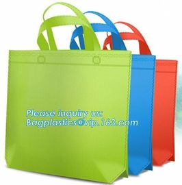 Wholesale online promotional laminated non woven bag with Top Quality, promotional silk screen nonwoven bag spunbond bag supplier