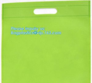 Wholesale online promotional laminated non woven bag with Top Quality, promotional silk screen nonwoven bag spunbond bag supplier