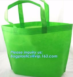 Wholesale online promotional laminated non woven bag with Top Quality, promotional silk screen nonwoven bag spunbond bag supplier