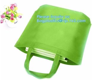 Wholesale online promotional laminated non woven bag with Top Quality, promotional silk screen nonwoven bag spunbond bag supplier