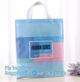 Custom Picture Printing Recycle Laminated Promotional Shopping Pp Non Woven Bag, Fashion Laser Non Woven Bag with Custom supplier