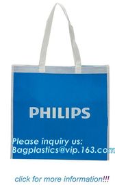 Eco friendly non woven bags, Reusable Portable Printable Handled Packing Non Woven Bag, Custom Fabric Shopping Organic N supplier