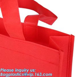 hot sealed non woven bag, cheap logo printed non woven shopping bag, Custom clear window document non woven bag, bagease supplier