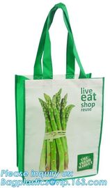Promotional Cheap Custom Logo Print Eco Friendly Die Cut Shopping Non-Woven Bags / Non Woven Bag D Cut, bagplastics, pac supplier