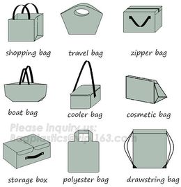 Promotional Cheap Custom Logo Print Eco Friendly Die Cut Shopping Non-Woven Bags / Non Woven Bag D Cut, bagplastics, pac supplier