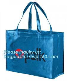 eco friendly non woven bag, Zip Lock Laminated PP non woven bag, Factory cheap promotion nonwoven shopping tote bag blan supplier
