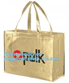 eco friendly non woven bag, Zip Lock Laminated PP non woven bag, Factory cheap promotion nonwoven shopping tote bag blan supplier