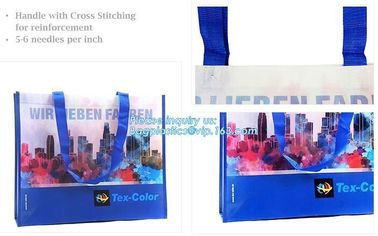 Promotional reusable eco d-cut non woven bag, Factory Price High Quality Laminated PP non woven bag laminated, BAGEASE supplier
