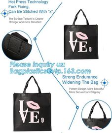 customized promotional laminated gift shopping tote polypropylene pp non woven bag, Promotional New Fashion Tote Non Wov supplier