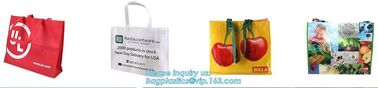 custom logo printed reusable cheap non woven bag fabric tote shopping bag for promotional, Eco friendly custom slogan la supplier