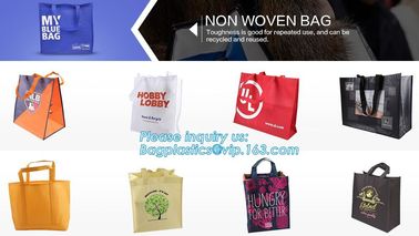 custom logo printed reusable cheap non woven bag fabric tote shopping bag for promotional, Eco friendly custom slogan la supplier