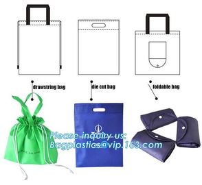 Promotional pp laminated custom printed recycled eco tnt grocery non woven bag, Handled Style shopping available Materia supplier