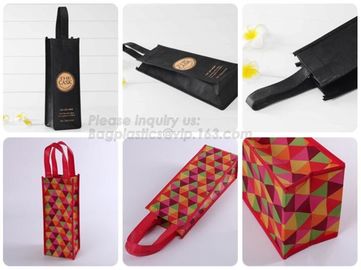 welcome fast delivery full color printing Elephant PET PP non woven bag for small quantity order, laminated pp non woven supplier