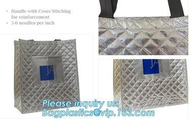 All year around stocks PP glitter pp non woven bags, Popular hot selling in supermarket grocery Inclined shoulder bag no supplier
