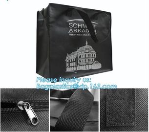 factory manufacture reusable non woven garment bag/non woven bag/non woven gift tote bag, New design custom logo print f supplier