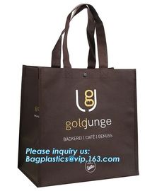 Laminated black pp non woven bag,matt lamination non woven tote bag, Wholesale Promotional High Quality Non Woven Bags supplier