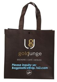 Laminated black pp non woven bag,matt lamination non woven tote bag, Wholesale Promotional High Quality Non Woven Bags supplier
