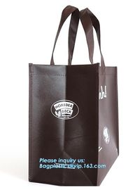 Laminated black pp non woven bag,matt lamination non woven tote bag, Wholesale Promotional High Quality Non Woven Bags supplier