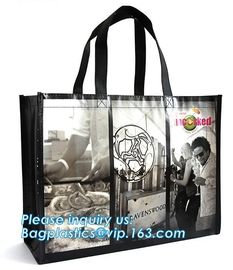 China pp woven bag supplier printed pp laminated non woven bag heat seal non woven bag, factory manufacture reusable non supplier