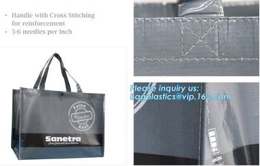Wholesale factory custom fashion laminated non woven bag, Shopping printing fabric insulated foldable bag, custom pp non supplier