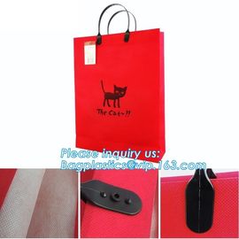 Shopping printing fabric insulated foldable bag, custom pp non woven bag tote bag, Wholesale Clothe Storage Non Woven Ba supplier