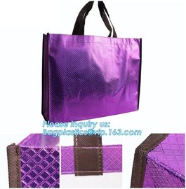 Shopping printing fabric insulated foldable bag, custom pp non woven bag tote bag, Wholesale Clothe Storage Non Woven Ba supplier