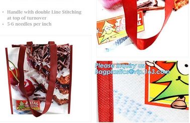 Shopping printing fabric insulated foldable bag, custom pp non woven bag tote bag, Wholesale Clothe Storage Non Woven Ba supplier