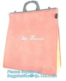 Various Style Folding Nonwoven Handle Shopping Bags Non Woven Bag， Elegant non woven bags non woven gifts packaging bags supplier